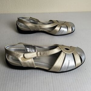 Classique 7.5W Metallic Fisherman Sandals Hook & Loop